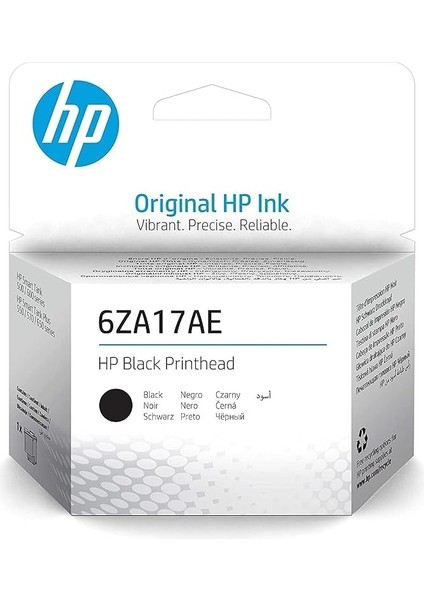 Hp 6ZA17AE Siyah Baskı Kafası (6ZA17AE)