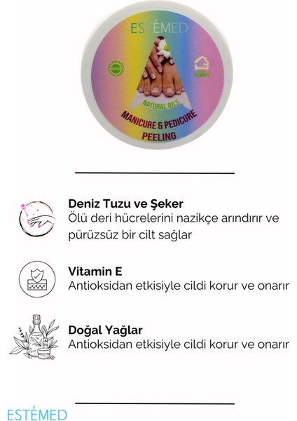 Hızlı Manikür & Pedikür Peeling - Quick Manicure & Pedicure Peeling - 250 ml fiyatları