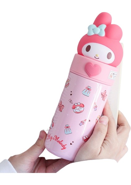 Çizgi Film Taşınabilir Sanrio Öğrenci Su Şişesi Çocuk Yalıtım Su Şişesi (Yurt Dışından)