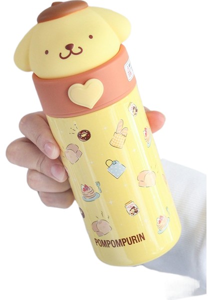 Çizgi Film Taşınabilir Sanrio Öğrenci Su Şişesi Çocuk Yalıtım Su Şişesi (Yurt Dışından)