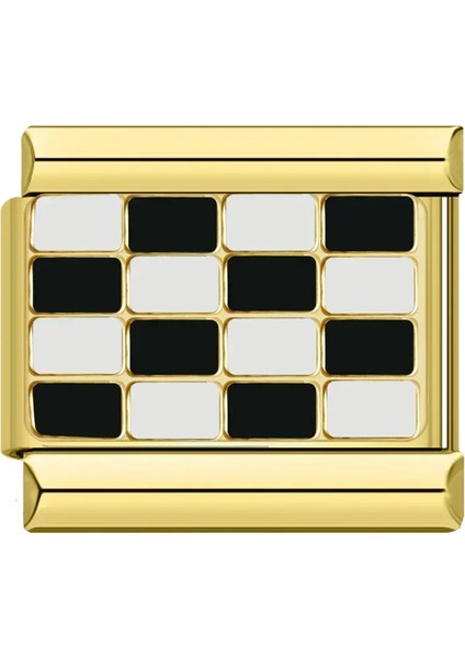Gold Mosaic Charm