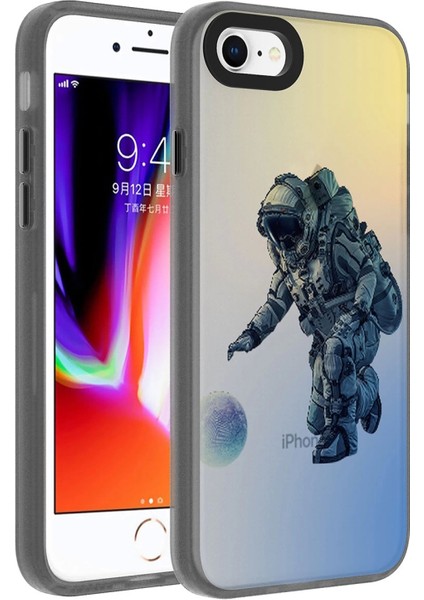 Apple iPhone 7 Kılıf Desenli Zore Dragon Sert Kapak