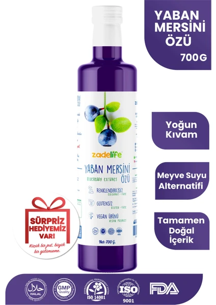 Yaban Mersini Özü Net 700 gr