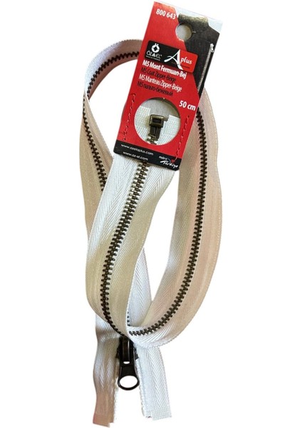 Kremrengi Mont Fermuarı Metal 50 cm 800 643