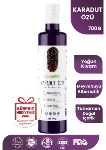 Karadut Özü Net 700 gr