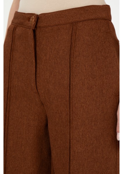 Kadın Kahverengi Pantolon (Kanvas-Chino) 50290500-Vr029