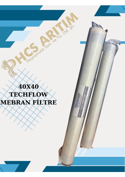 Techflow 40X40 Reverse Osmoz Membran Filtre