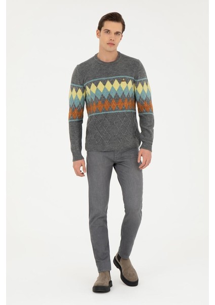 Erkek Desenli Kazak modelleri