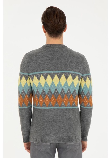 Erkek Desenli Kazak indirimleri