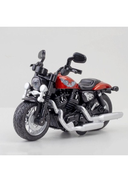 Bumerang Alaşım Model Işıklar Ses Efektleri Yarış Motosiklet (Yurt Dışından)