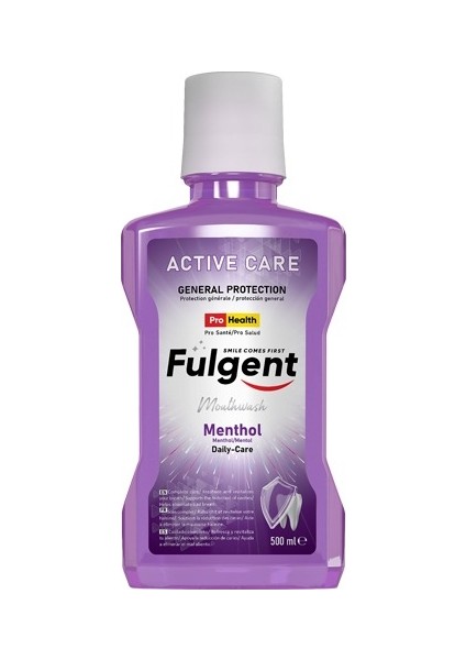 Active Care Moutwash Mentol Nane Ferahlığı Ağız Bakım Suyu 500 ml fiyatları