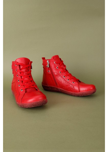 Valentin Kadın Kırmızı Bot modelleri