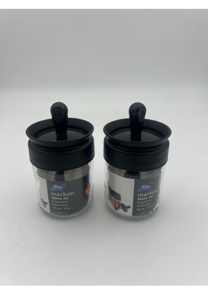 2'li Siyah Marken Baharatlık (210CC)