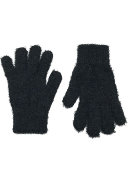 Kadın Kışlık Yumuşak Dokulu Peluş Rahat Kullanım Eldiven Winter Soft Gloves