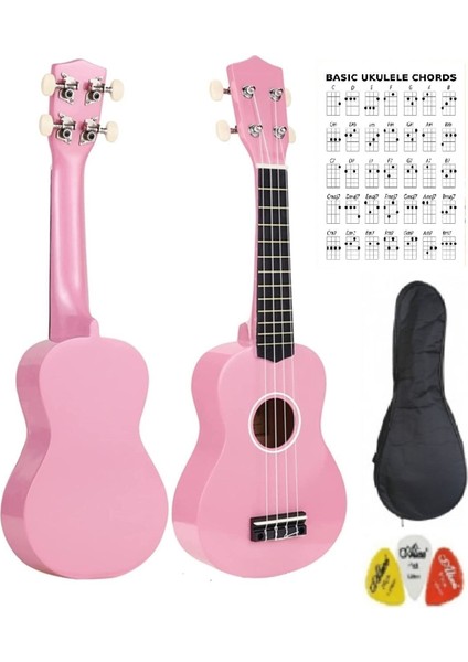 Soprano Ukulele+Kılıf ve Pena