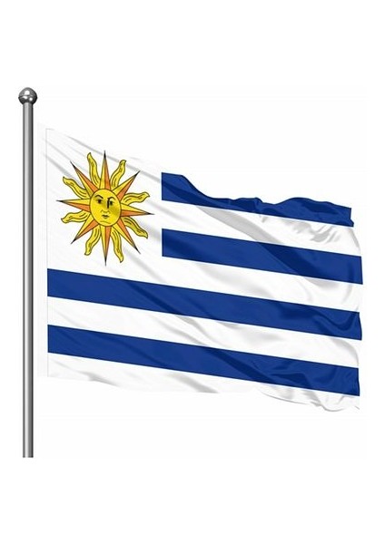 Uruguay Gönder Bayrağı 50 x 75 cm