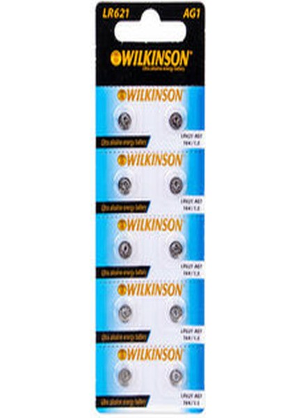 Ag1 LR621 364A 1.5V Alkalin Pil 10'lu Paket 2 Adet