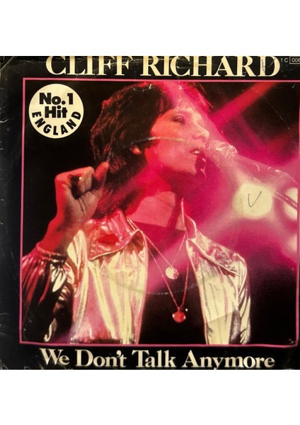 Cliff Richard – We Don't Talk Anymore 1971 Baskı 45'lik (Plak) fiyatları
