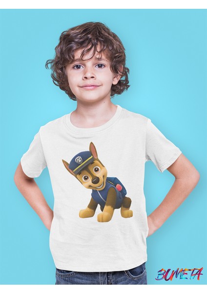 Paw Petrol Chase Karakter Characters Çocuk Tişört T-Shirt