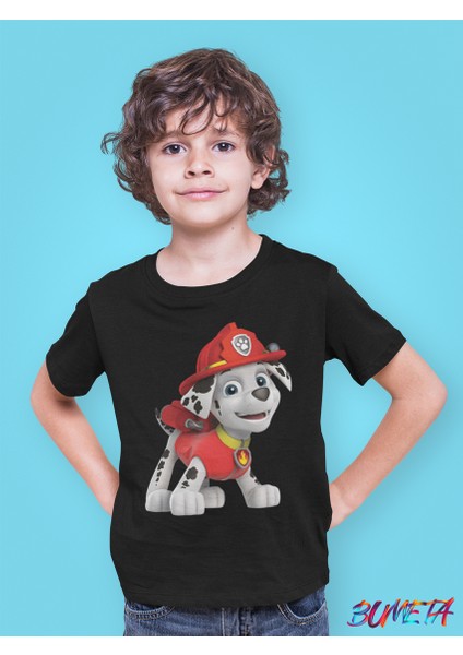 Paw Petrol Marshall Karakter Characters Çocuk Tişört T-Shirt