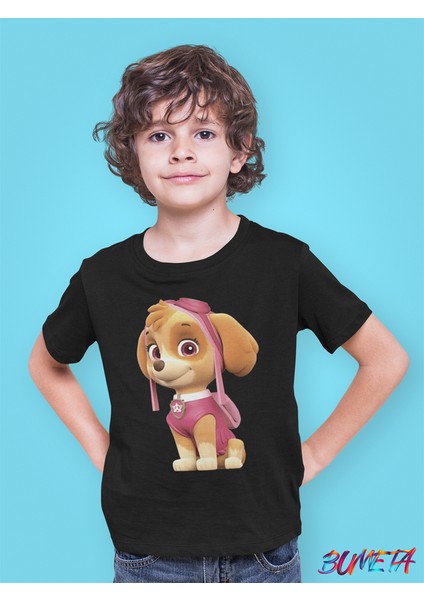 Paw Petrol Skye Karakter Characters Çocuk Tişört T-Shirt