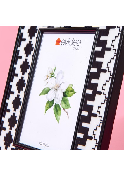 Deco Blanco Çerçeve - Beyaz / Siyah - 13X18 cm fırsatları