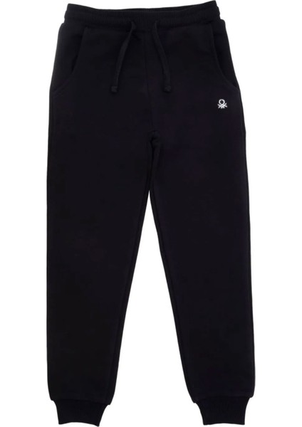 Erkek Benetton Çocuk Eşofman Altı - Siyah