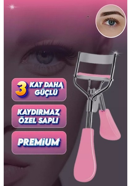 Klasik Kirpik Kıvırma Aleti 3 Kat Daha Güçlü