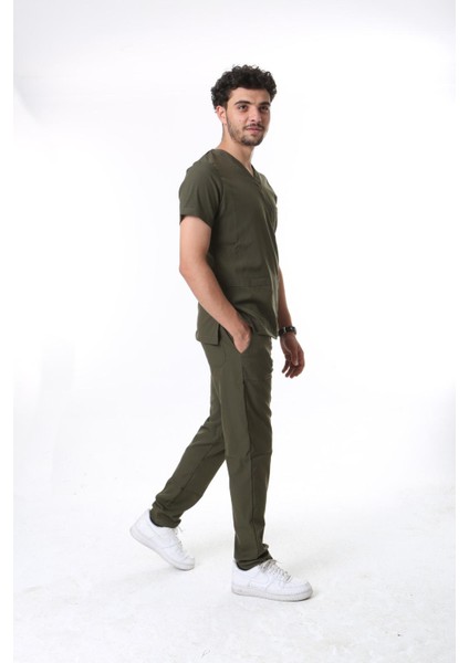 Haki Likralı Üniforma