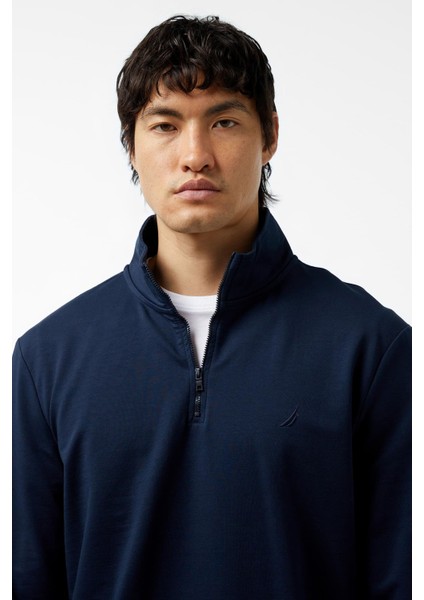 Erkek Regular Fit Sweatshirt - Lacivert modelleri