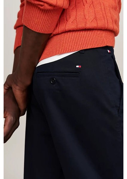 Erkek Harlem Dar Paça Chino Pantolon - Lacivert fırsatları