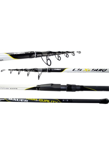 Cs X2 420 cm 100-200 gr Teleskopik Surf Olta Kamışı fiyatları