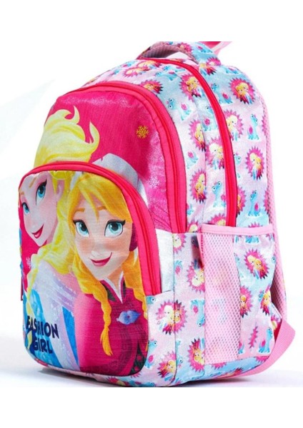 Prenses Frozen 3 Lü Set Okul Çantası Ilk Okul Beslenmeli Kalemlikli Kız Karakterli fiyatları