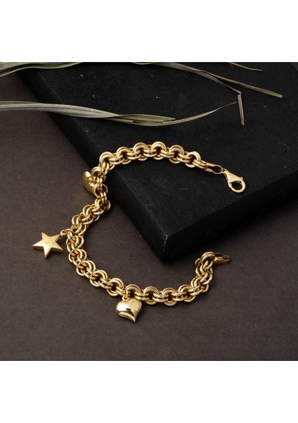 Pandora Charmlı 14 Ayar Sevgi Bilekliği fiyatları