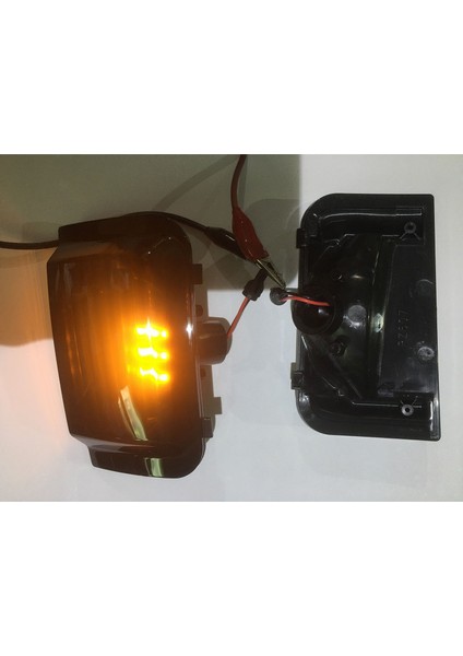 Araba Yan Ayna Göstergesi Dinamik LED Dönüş Sinyali Işığı Jumper Ducato ile Uyumlu Boxer 71748253 ile Uyumlu (Yurt Dışından)