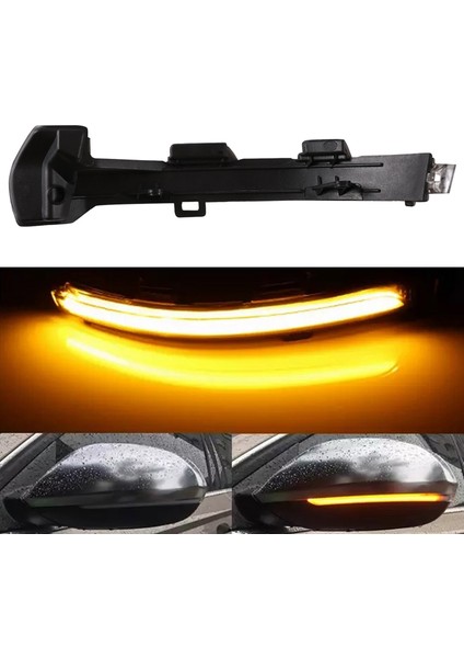 Araba LED Yan Ayna Göstergesi, Golf 8 Mk8 Gte Gtd 2020 2021 ile Uyumlu Dinamik Dikiz Dönüş Sinyali Işıkları Ayna Flaşör (Yurt Dışından) modelleri