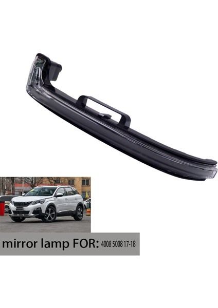 Araba Dikiz Aynası Dönüş Sinyali Işık Ayna Gösterge Lambası ile Uyumlu 3005 5008 C5 C4 1618048680 (Yurt Dışından) fiyatları