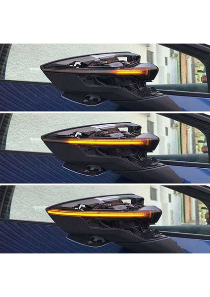 Araba Yan Ayna Göstergesi Dinamik LED Dönüş Sinyali Işığı Seat Ateca 2016-2019 Tarraco 2018 ile Uyumlu (Yurt Dışından) modelleri