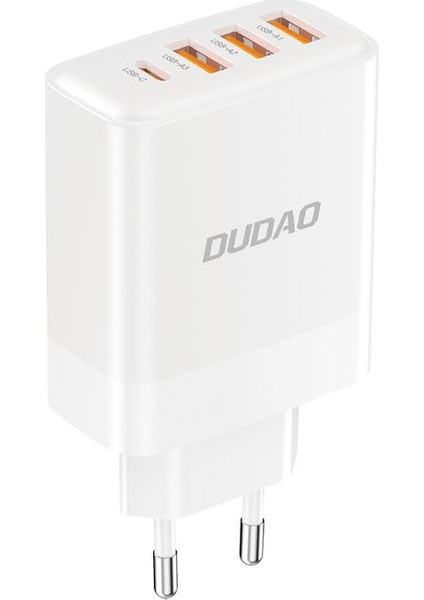 A5HEU - Hızlı Şarj Adaptörü 3 Adet USB (Qc 18W) ve 1 Adet Type-C (Pd 20W) Akıllı Çip