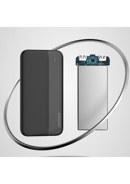 K4S 10.000 Mah Powerbank 22.5W Hızlı Şarj Beyaz