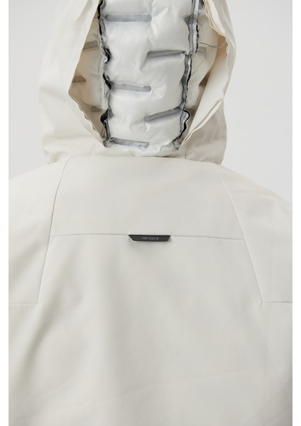 Erkek Kapüşonlu Mont - Bulut Gri fırsatları