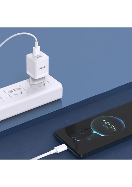 A13PROEU - Pd 33W Hızlı Şarj Adaptörü Type-C ve USB ile Aynı Anda Şarj Edin / Apple Samsung Xiaomi