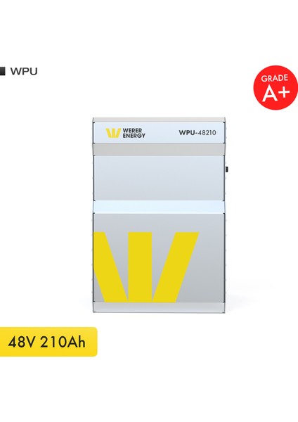 48V 200Ah 10.8kW LiFePO4 WPU Series Bluetooth’lu Lityum Demir Fosfat Akü