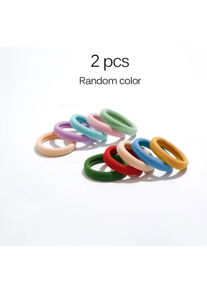 Elastik Halat 1 Pc Kızlar Renkli Elastik Bantlar Peruk At Kuyruğu Saç Halkası Çocuklar Şapkalar Scrunchie Kravatlar Lastik Bantlar Büküm Örgü Halat Süsleme (Yurt Dışından)