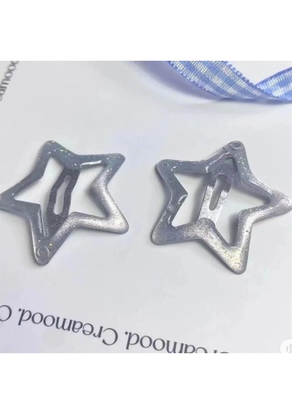 Sarı 1 Adet Tatlı Parlak Yıldız Saç Klipleri Metal Yapış Basit Tokalar Tokalarım Kadın Kız Yan Bb Klip Şekillendirici Araçları (Yurt Dışından) indirimleri