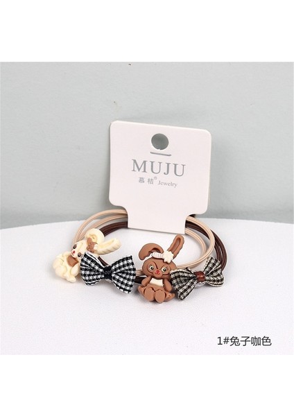 Bir 2 Adet Yay Hairbands Kumaş Saç Bantları Kafa Bandı Kızlar Elastik Lastik Bant Şapkalar Saç Aksesuarları Çocuklar Sevimli Tatlı Süsler (Yurt Dışından)