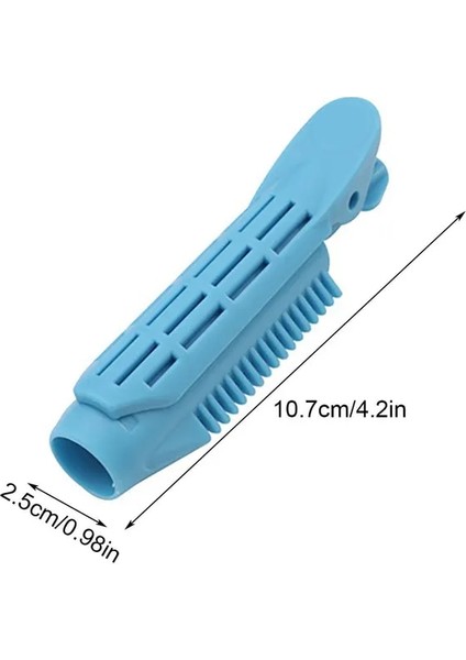 Mavi 1 Adet 1/2/4 Adet Saç Kabarık Klip Tepegöz Patlama Klip Headdress Saç Tokası Sabit Firkete Pedi Alın Saç Üst Şekillendirme (Yurt Dışından)