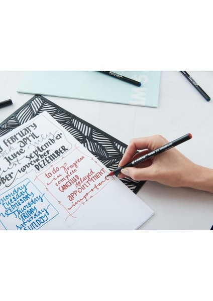 Pitt Kaligrafi Kalemi Beyaz (B) modelleri