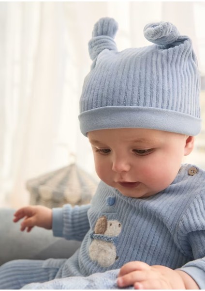 Erkek Bebek Yenidoğan 3'lü Takım