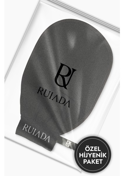 +80 Factor Siyah Banyo Duş Kesesi Peeling Eldiveni %100 Floş İpek Premium Kadın Ve Erkekler İçin
